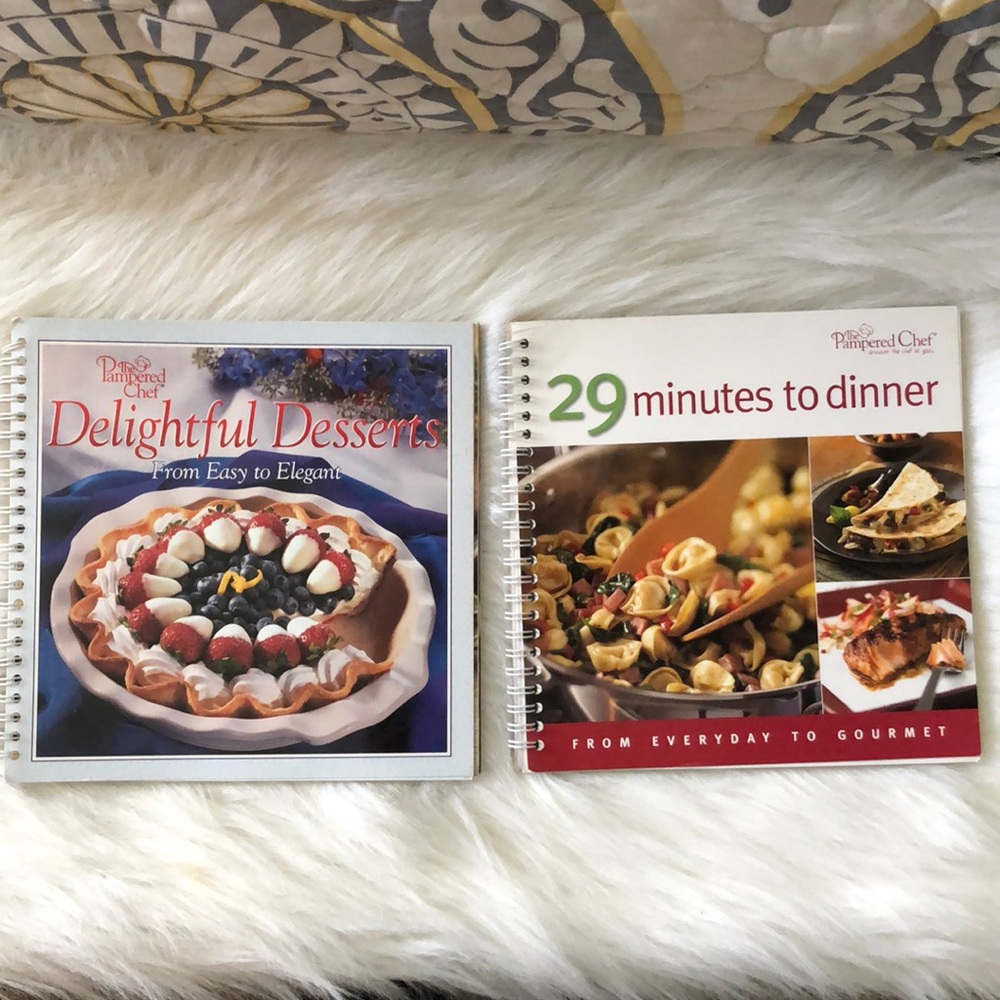 Bundle of The Pampered Chef cookbooks